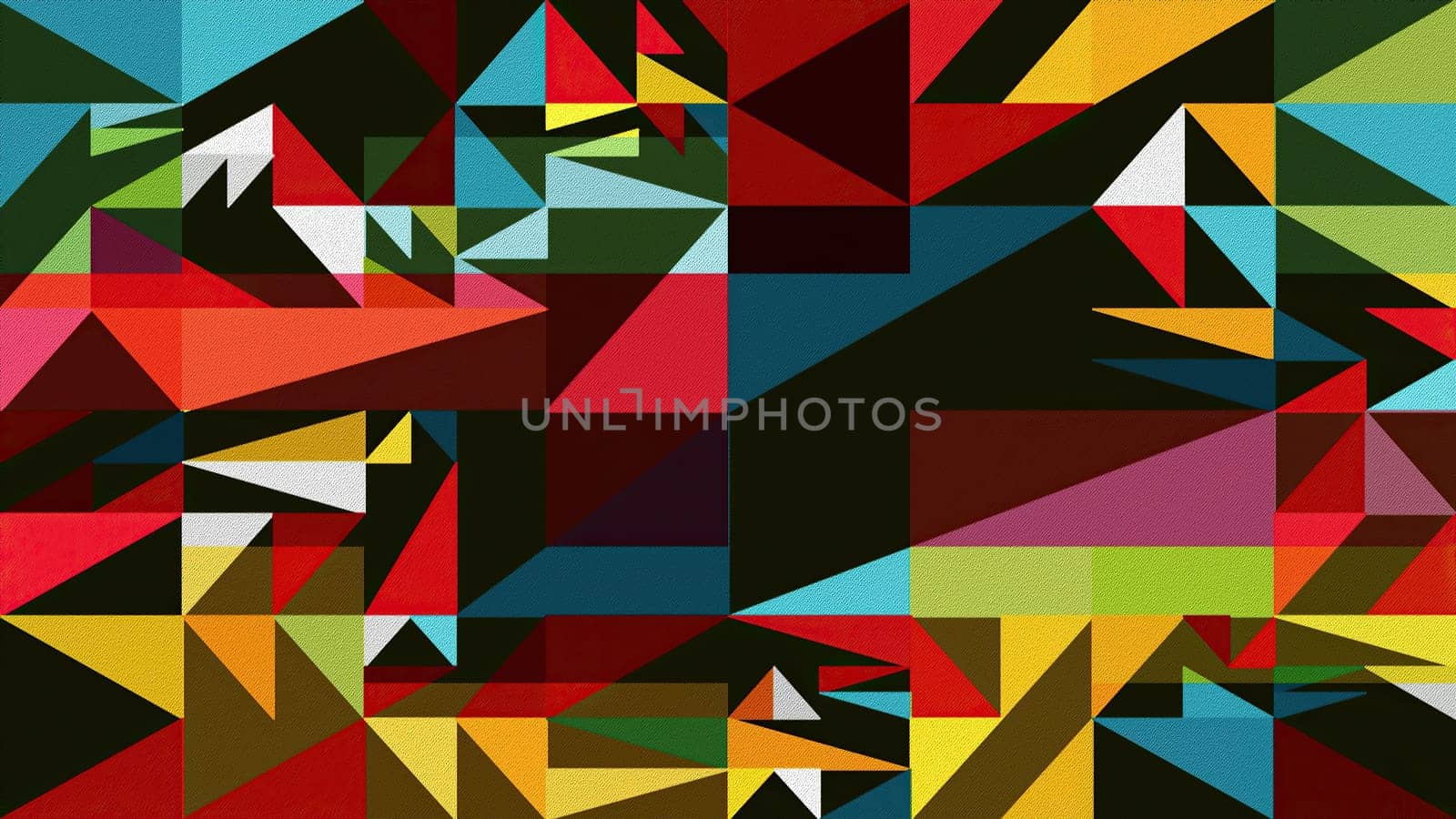 Polygonal geometric pattern triangles background