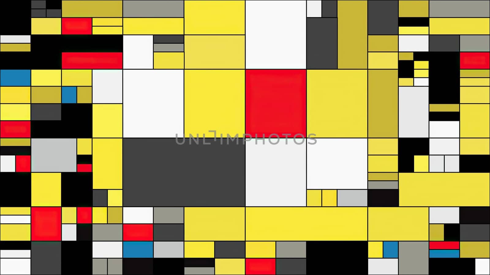 Colorful rectangles mondrian style art illustration,Colorful rectangles mondrian style art illustration