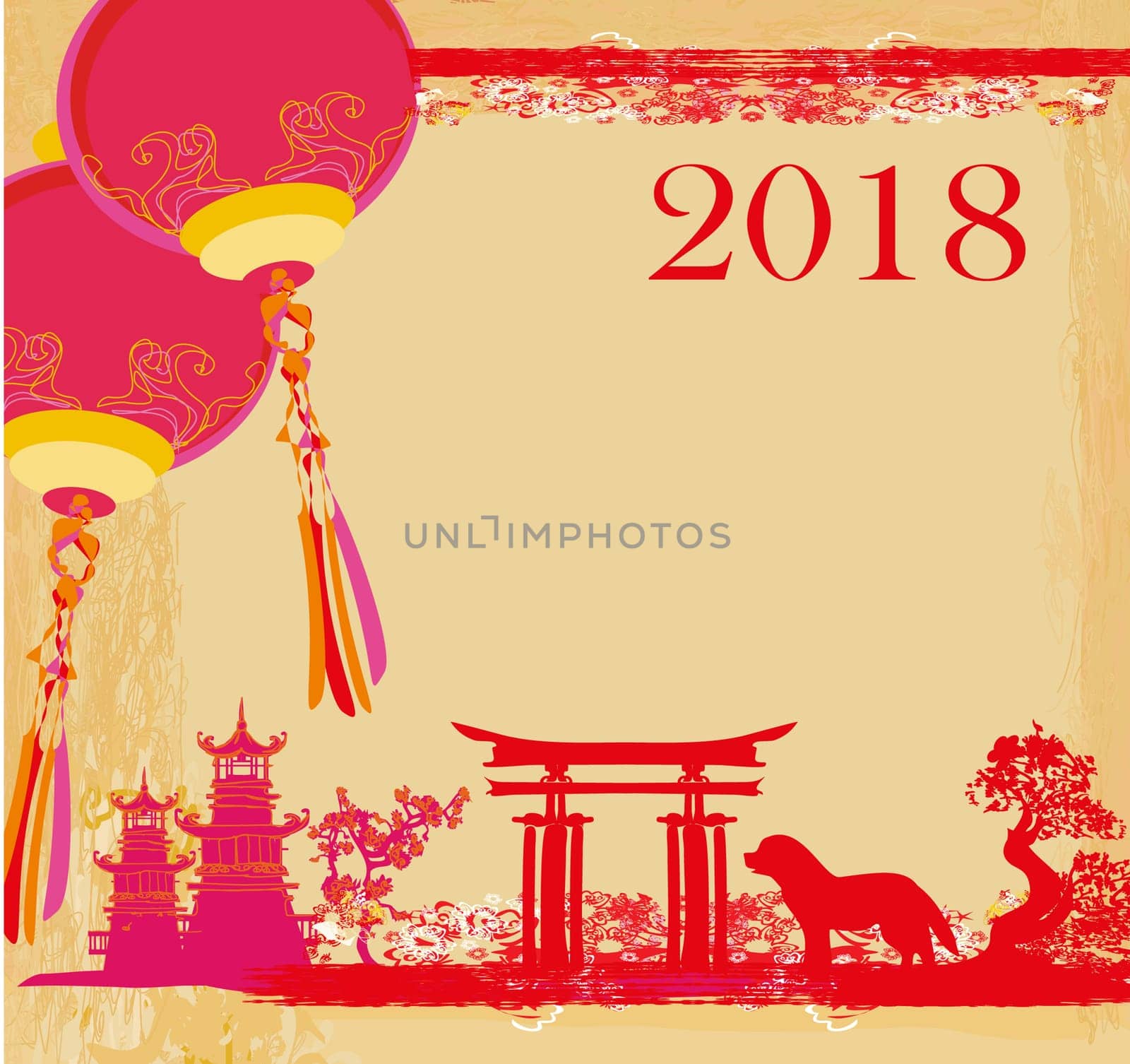 Chinese zodiac the year of Dog