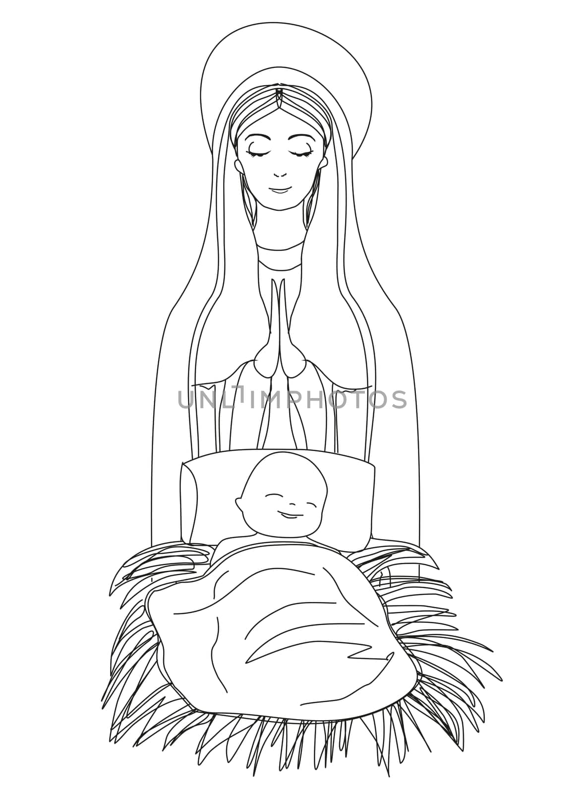 Madonna and child Jesus