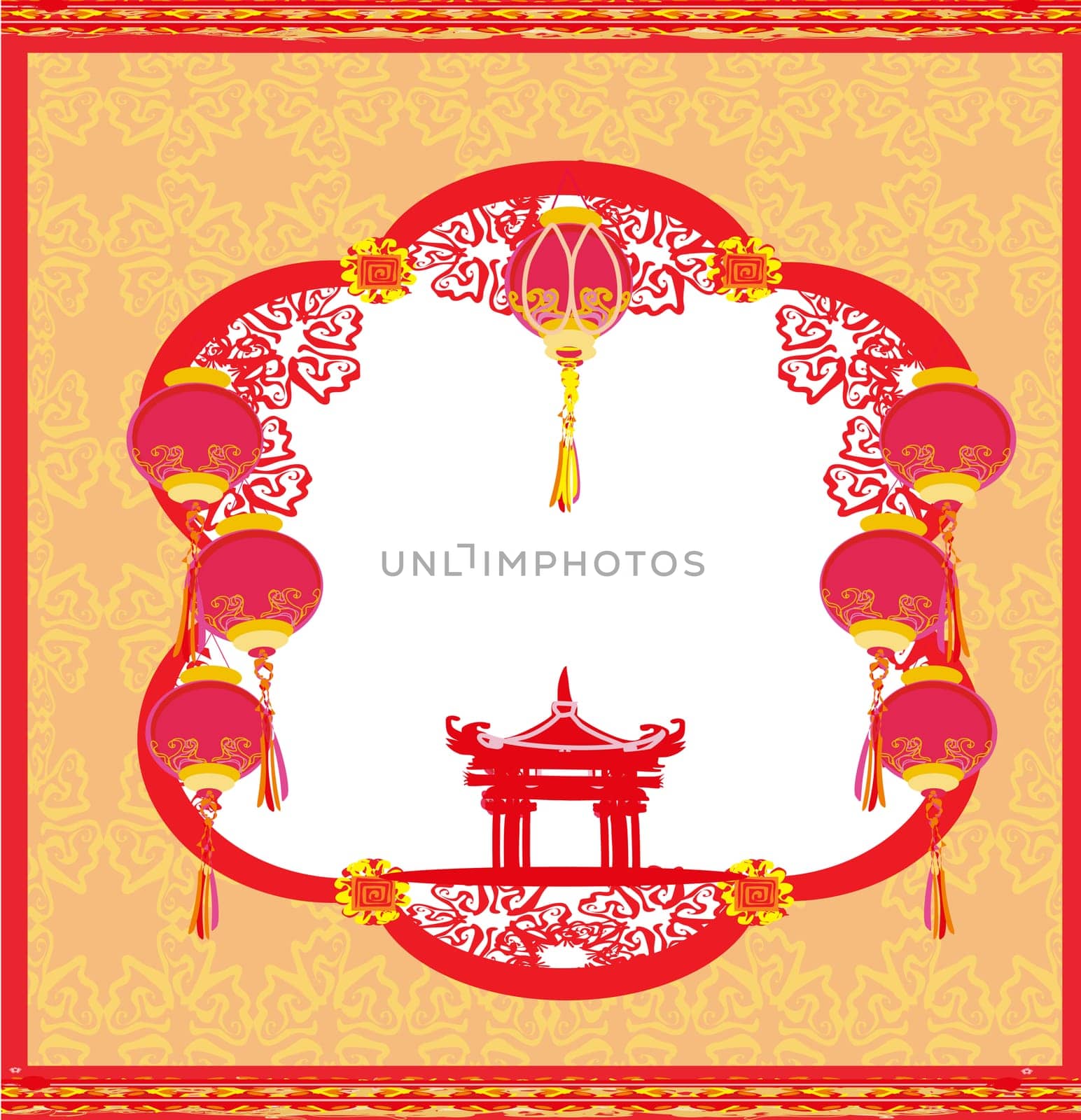 Mid-Autumn Festival for Chinese New Year - frame
