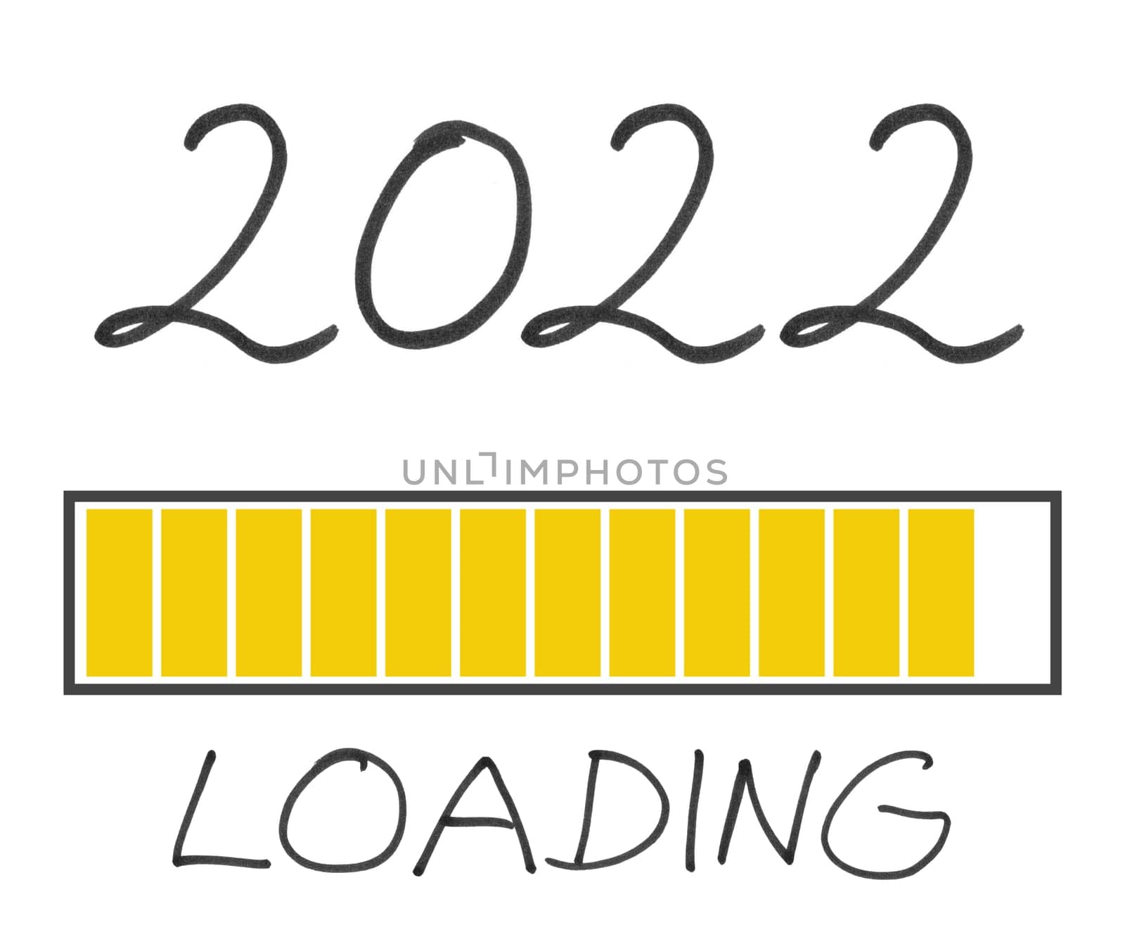Waiting for 2022 - Year 2022 loading