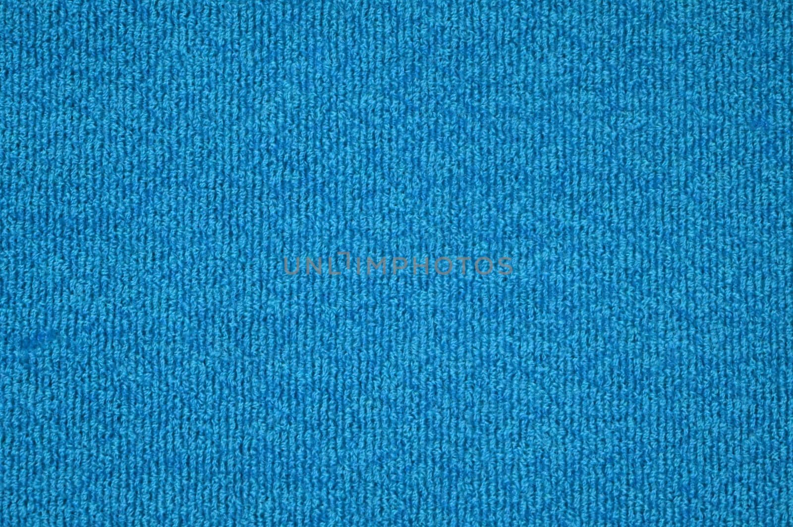 Soft cotton texture with blue turquoise color - Background of towel or carpet