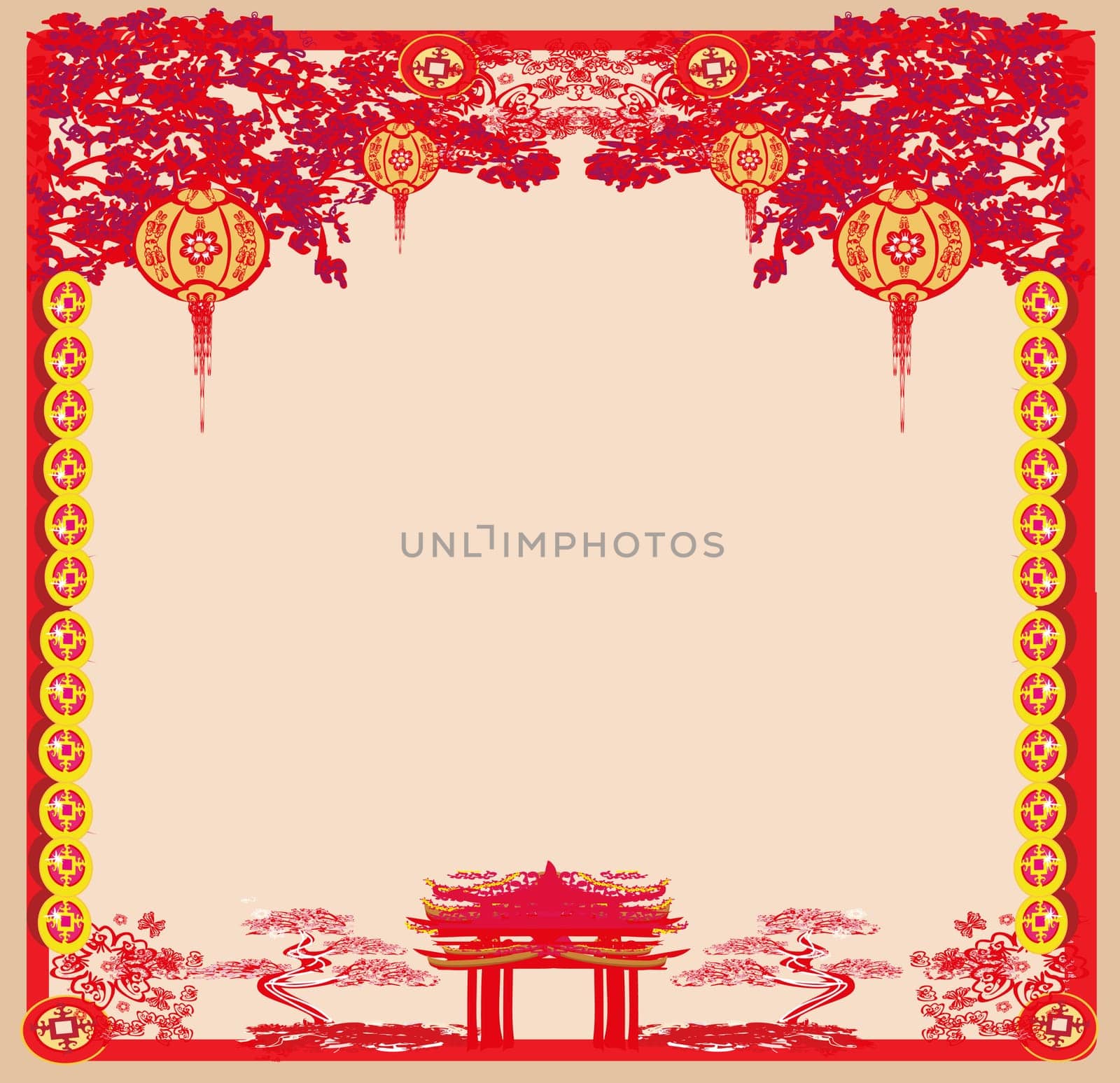Mid-Autumn Festival for Chinese New Year - frame