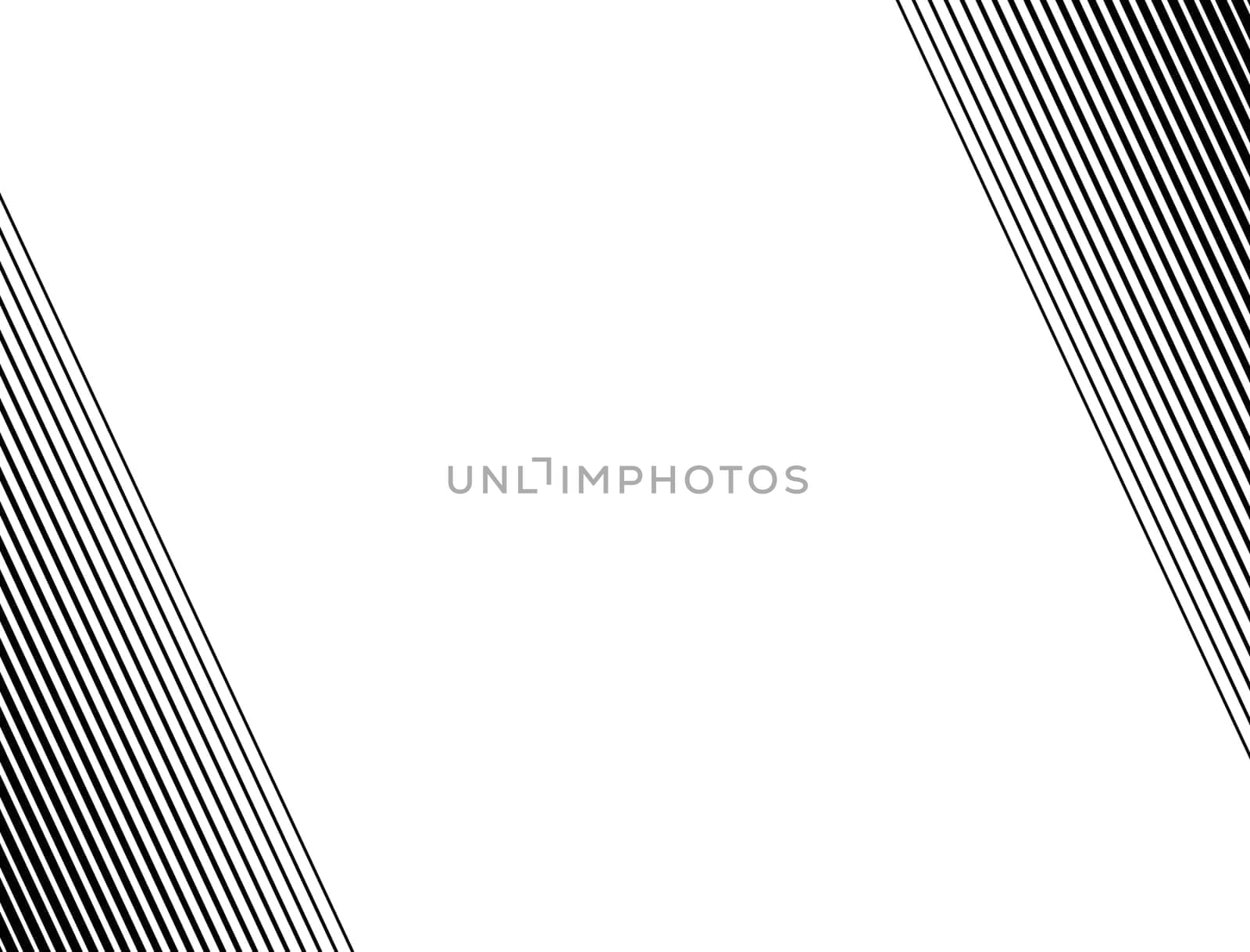 White and black striped background texture with gradient diagonal frame