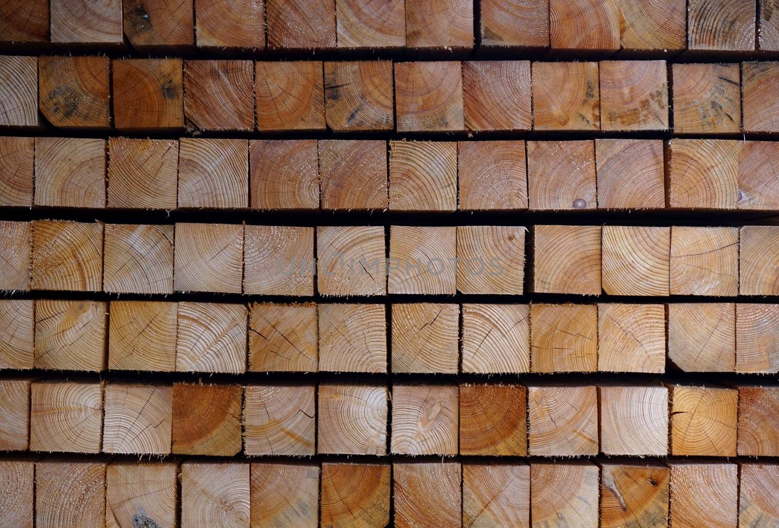 Construction wood - Background with wooden boards