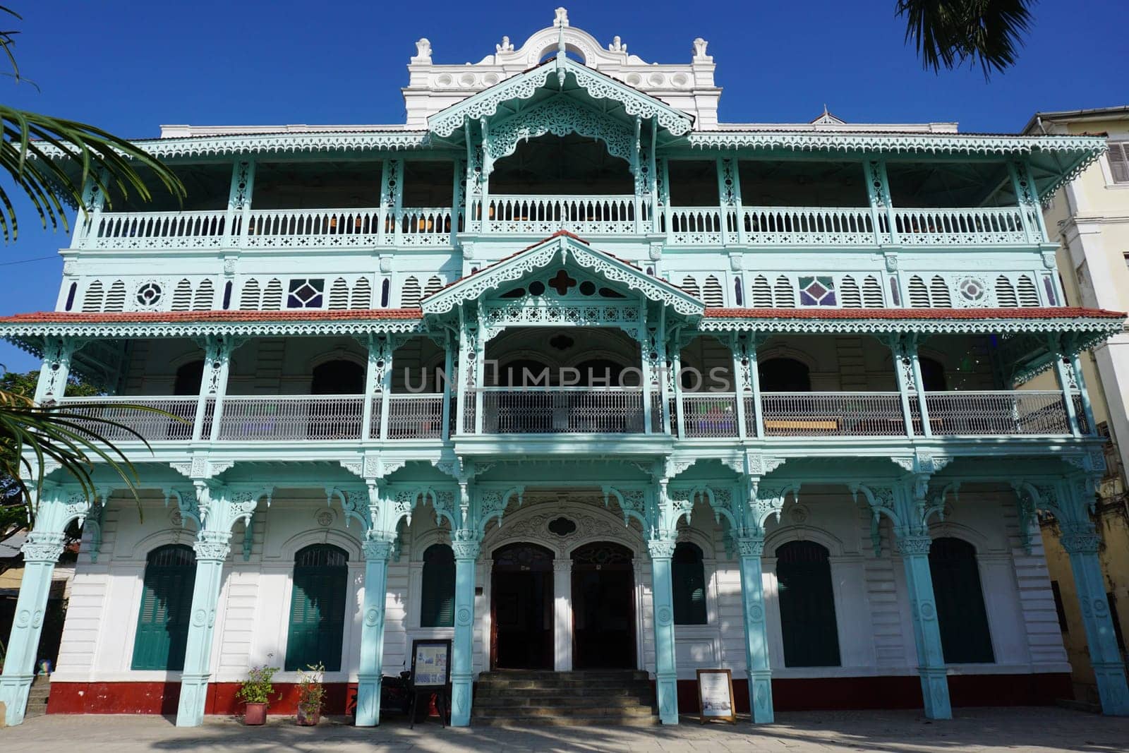 The Old Dispensary, also called Ithnashiri Dispensary in Stone Town, Zanzibar, Tanzania 2021