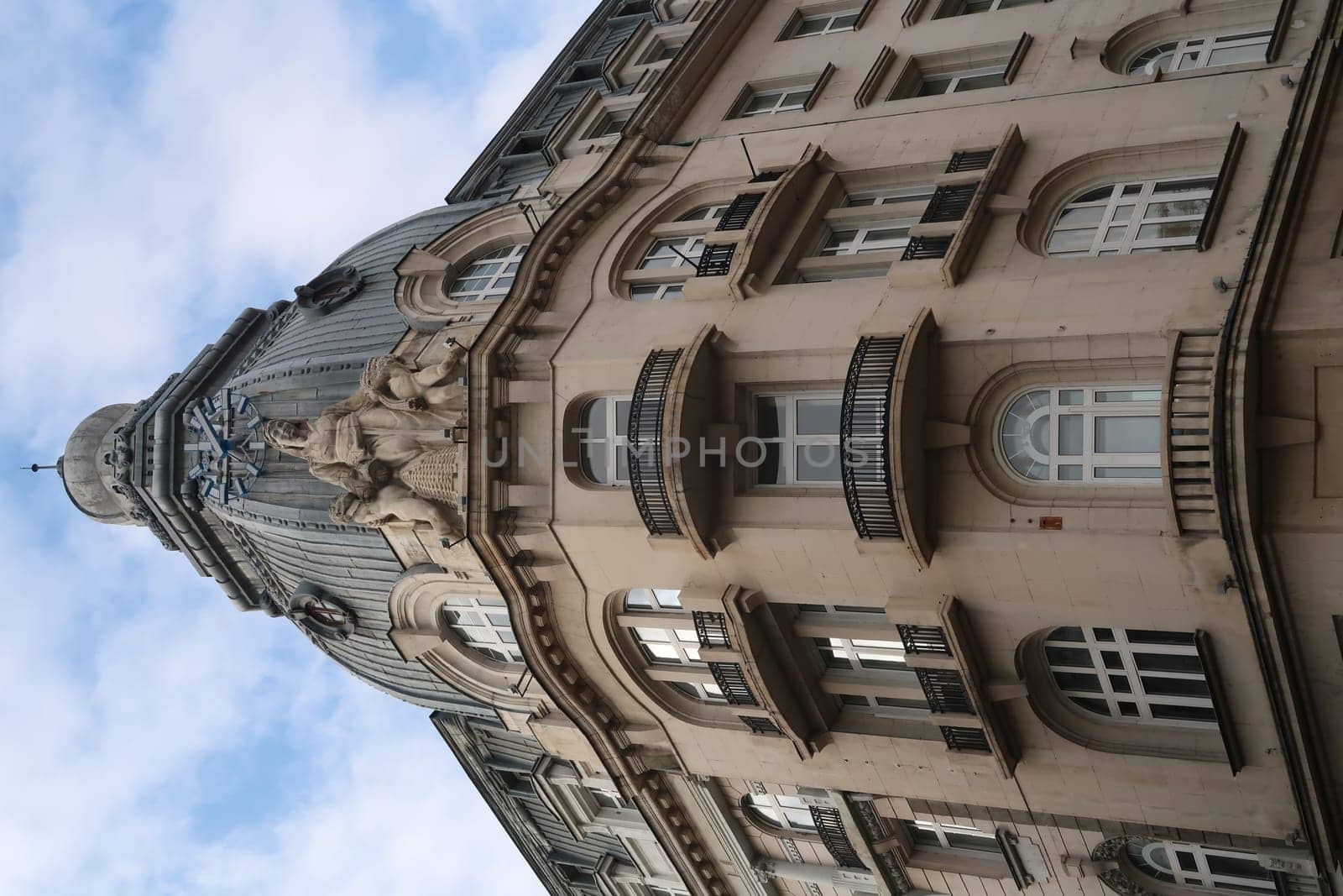Beautiful and elaborate building in downtown Sofia, Bulgaria 2021