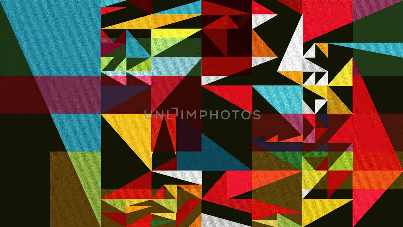Polygonal geometric pattern triangles background