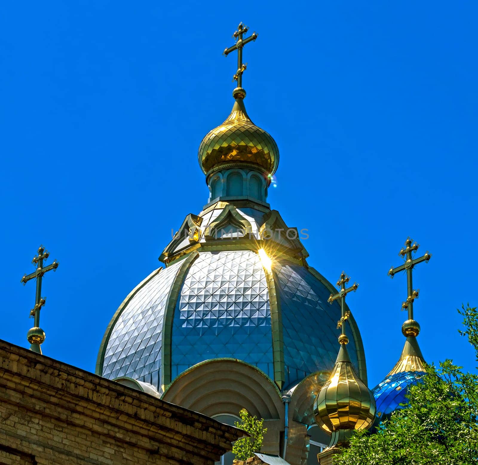 Church of St. Great Martyr and Healer Panteleimon in Essentuki,Northern Caucasus.