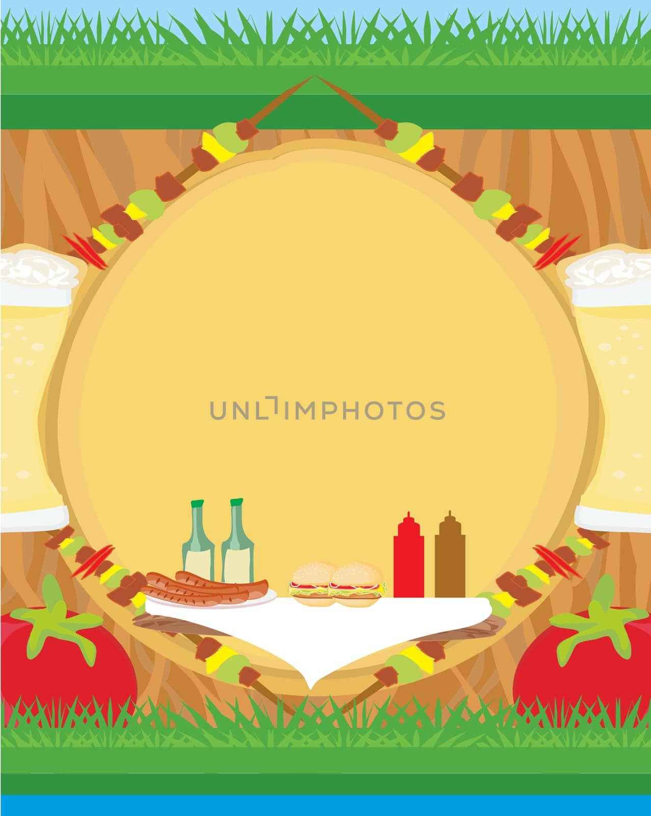 Barbecue Party Invitation