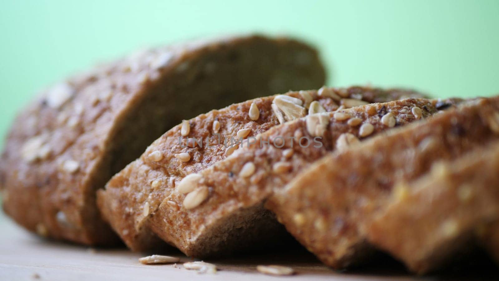 Whole Wheat Bread Baked At Home With Bio Ingredients