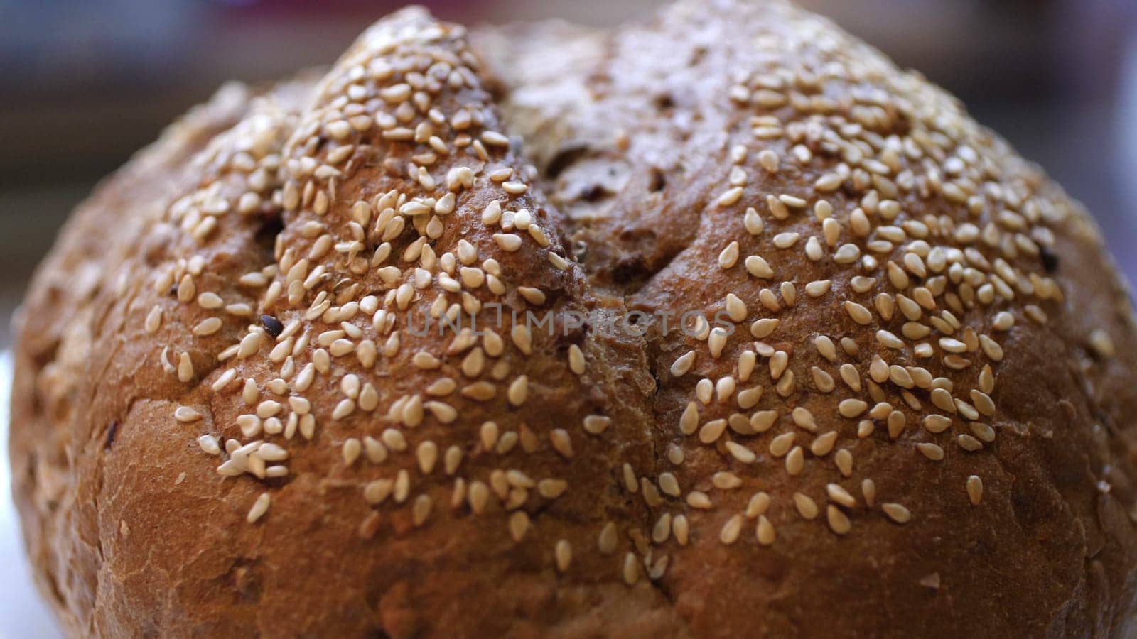 Whole Wheat Bread Baked At Home With Bio Ingredients.