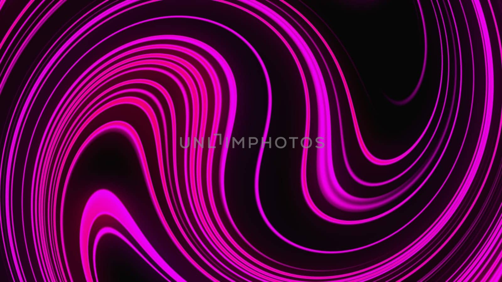 Twisted stripes. Computer generated 3d render