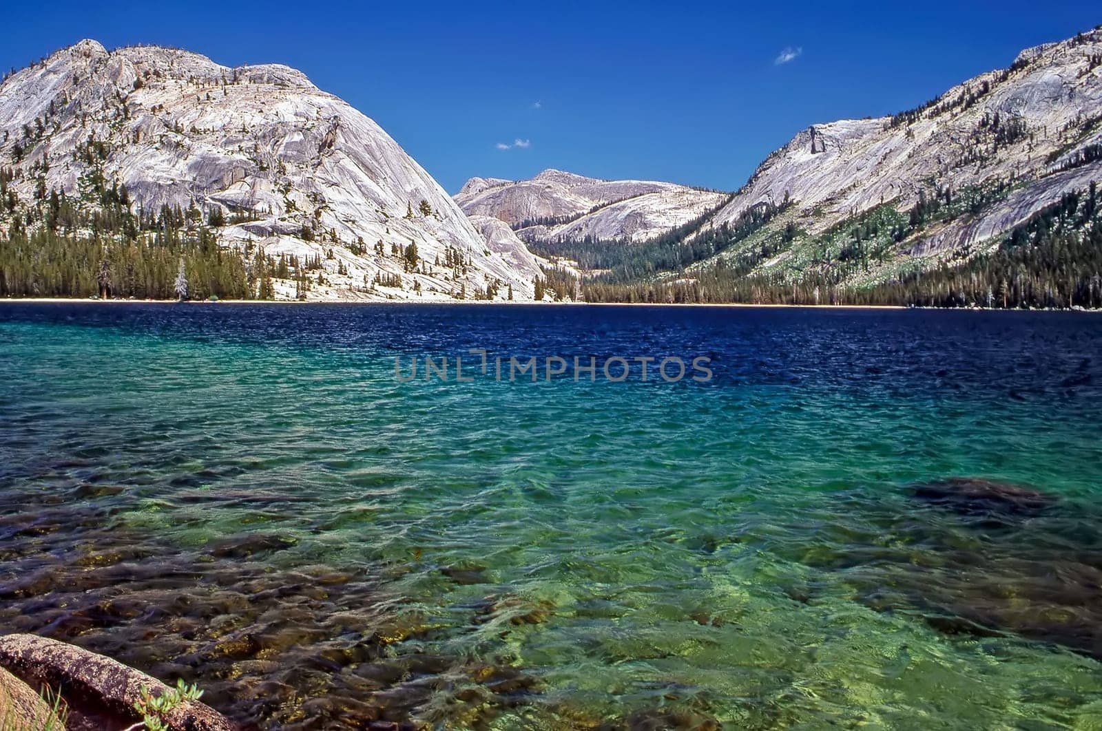 Tenaya Lake in Yosemite National Park, California