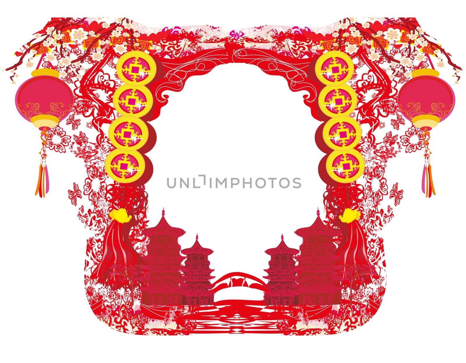 Mid-Autumn Festival for Chinese New Year - frame
