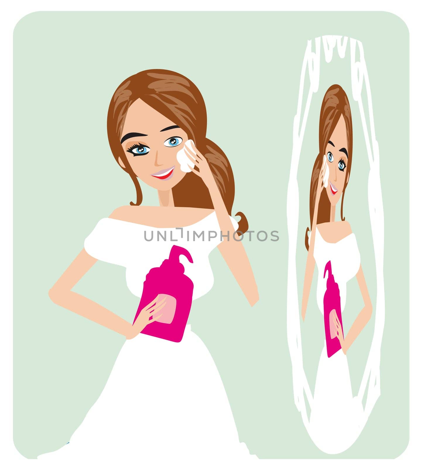Make up removing