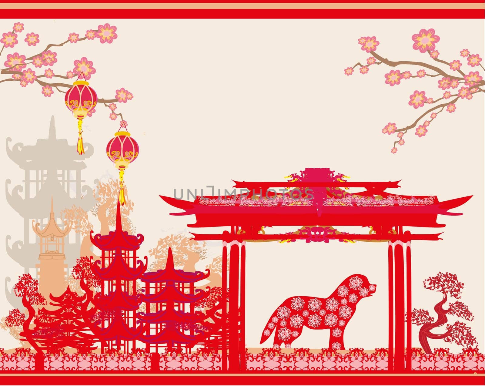 Chinese zodiac the year of Dog