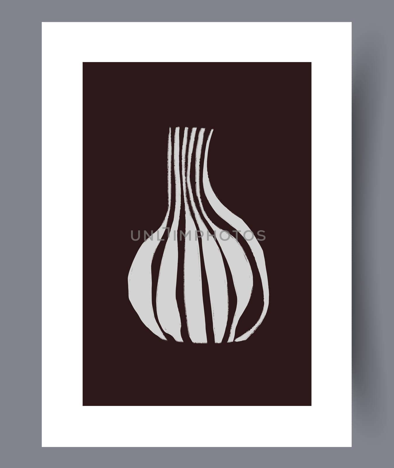 Scandinavian abstract vector print. Minimalistic abstract wall art background for print. Scandinavian vector style.