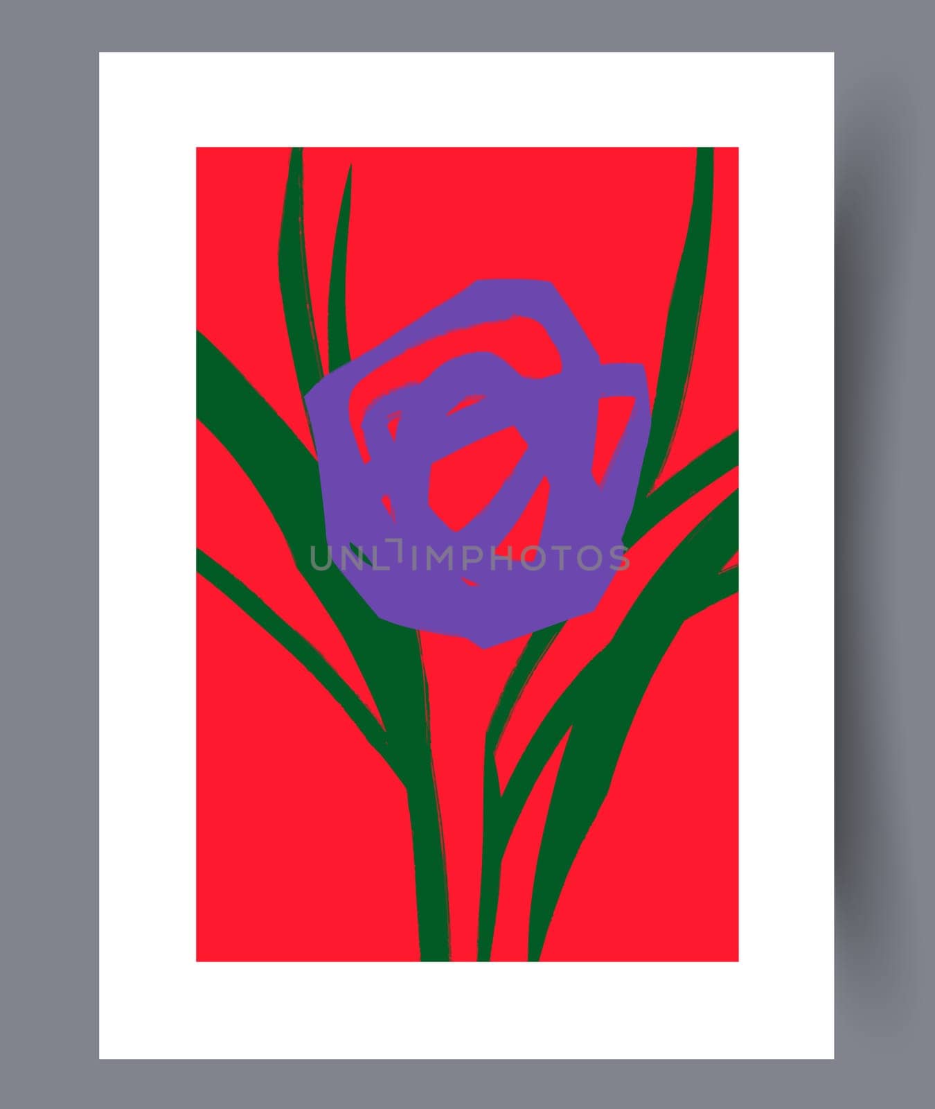 Scandinavian abstract vector print. Minimalistic abstract wall art background for print. Scandinavian vector style.
