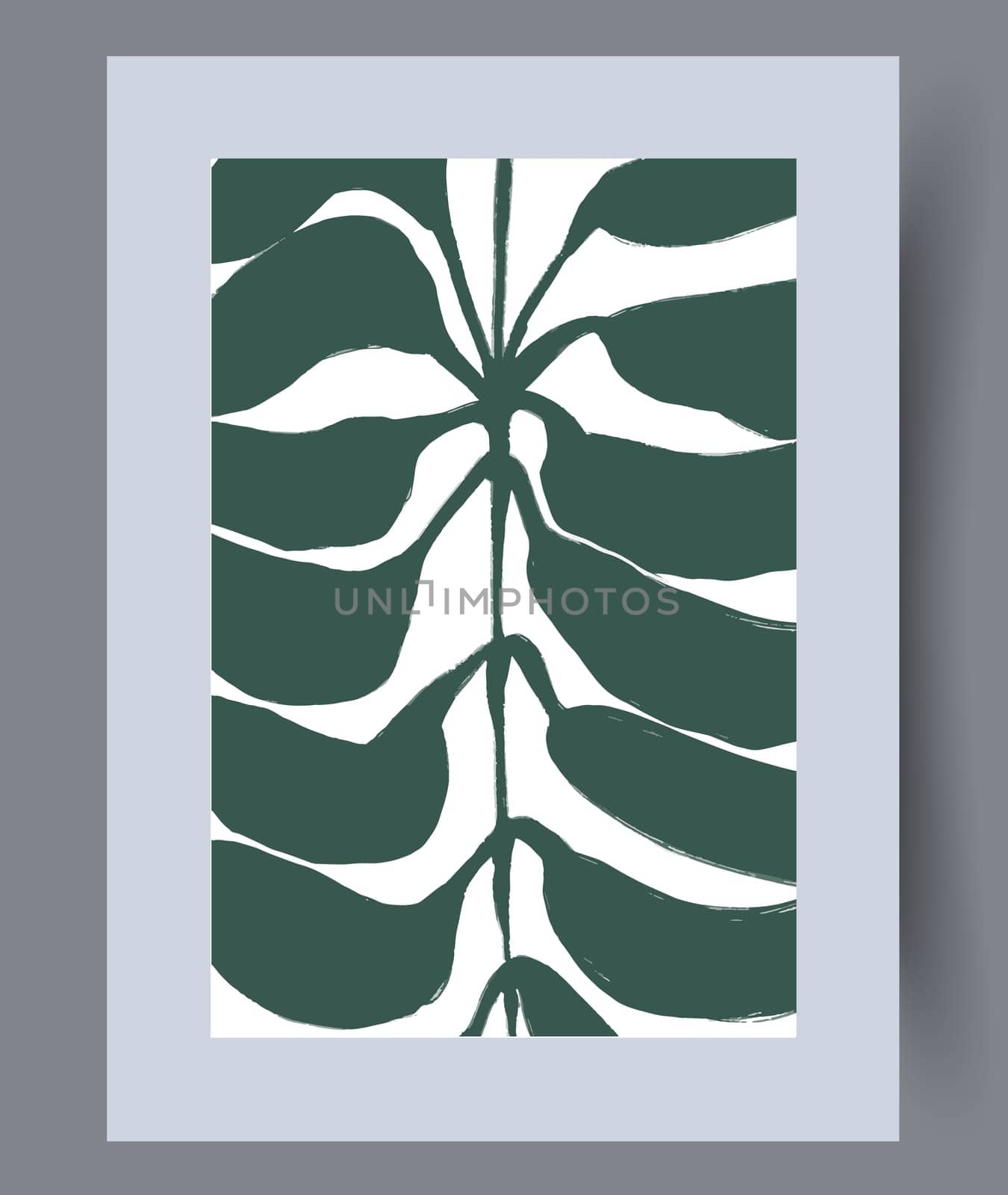Scandinavian abstract vector print set. Minimalistic abstract wall art background for print. Scandinavian vector style.