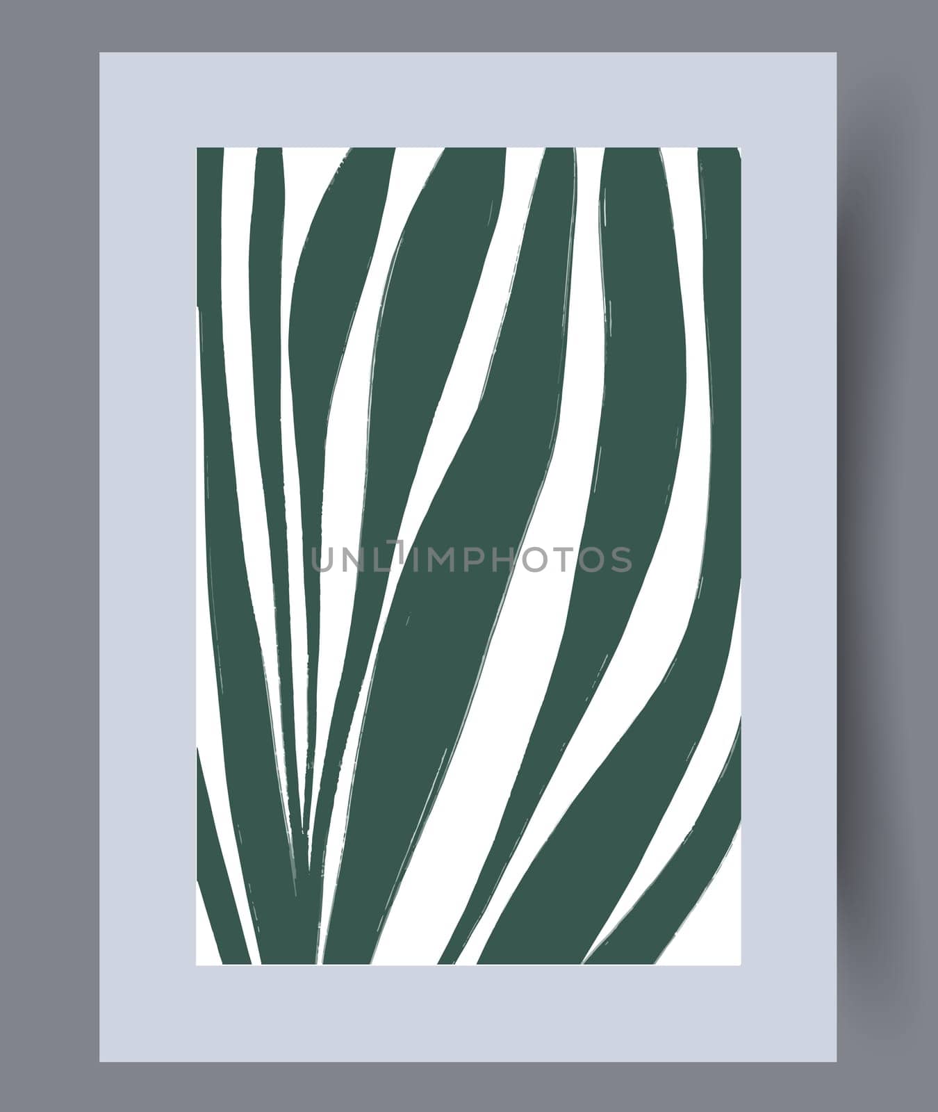 Scandinavian abstract vector print. Minimalistic abstract wall art background for print. Scandinavian vector style.
