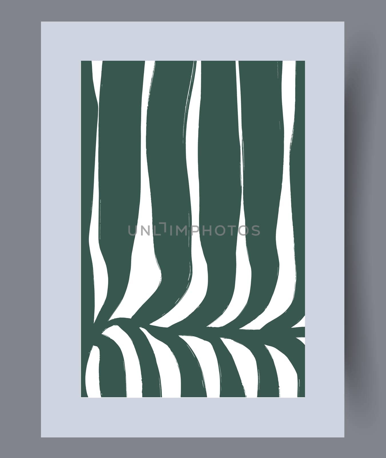 Scandinavian abstract vector print set. Minimalistic abstract wall art background for print. Scandinavian vector style.