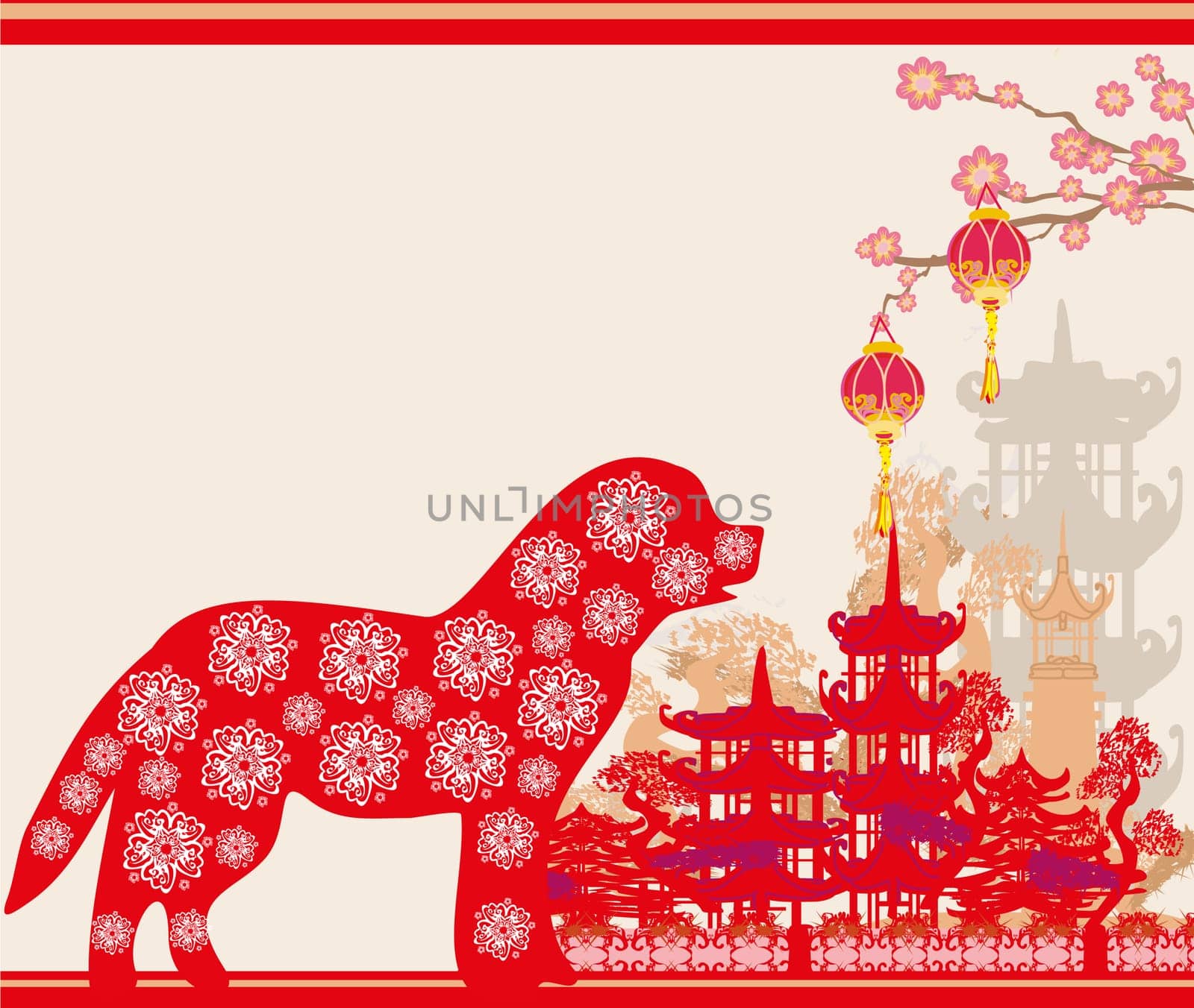 Chinese zodiac the year of Dog