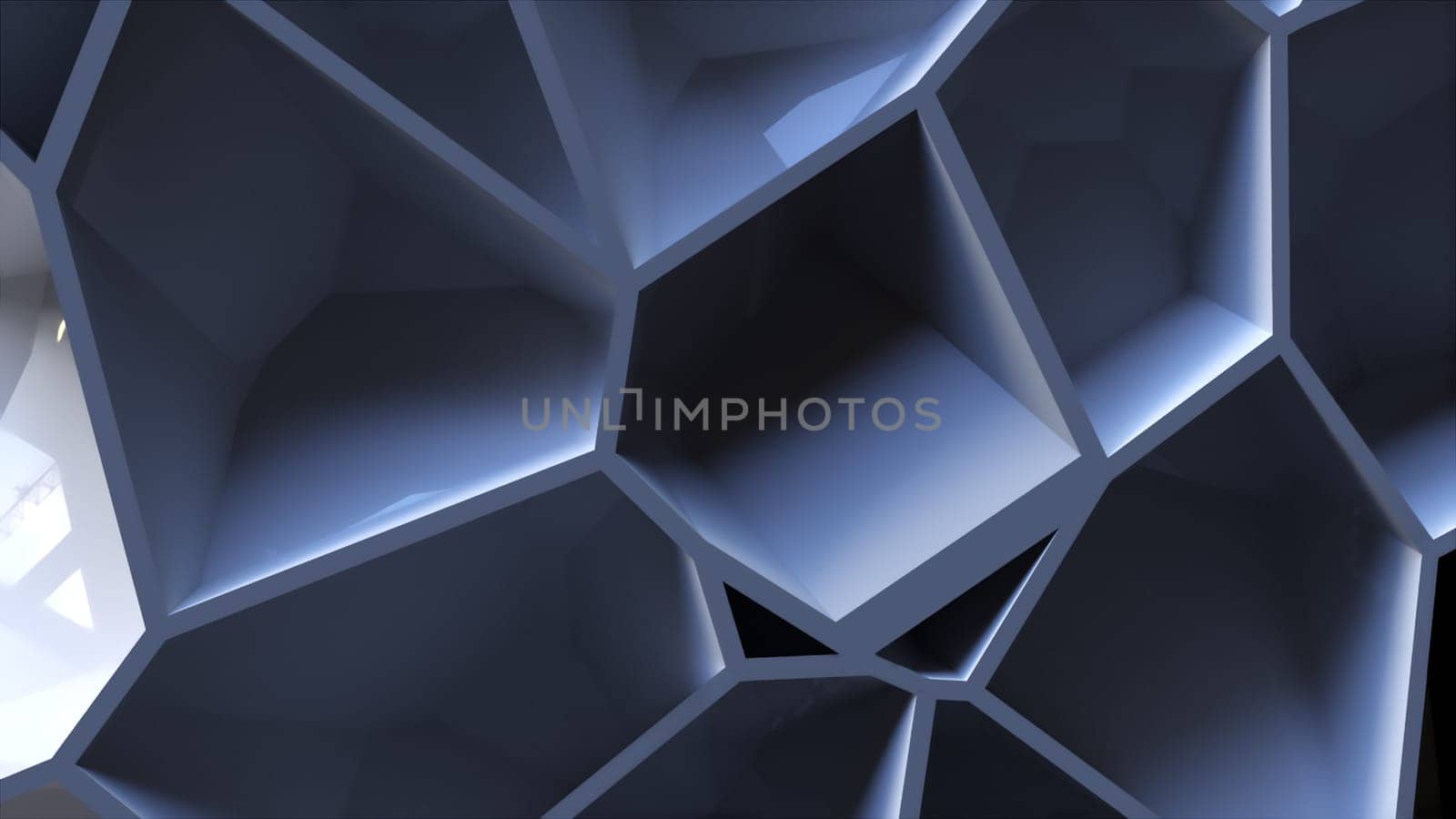 3d cells. Computer generated 3d render