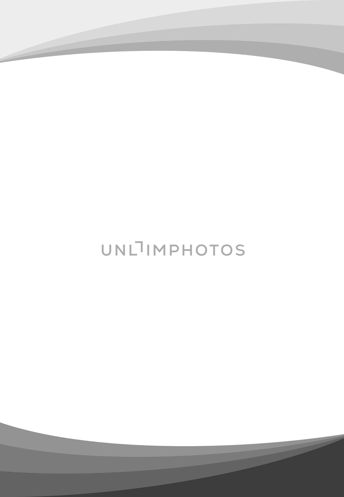 Layout or cover template - Black grey curve and copy space