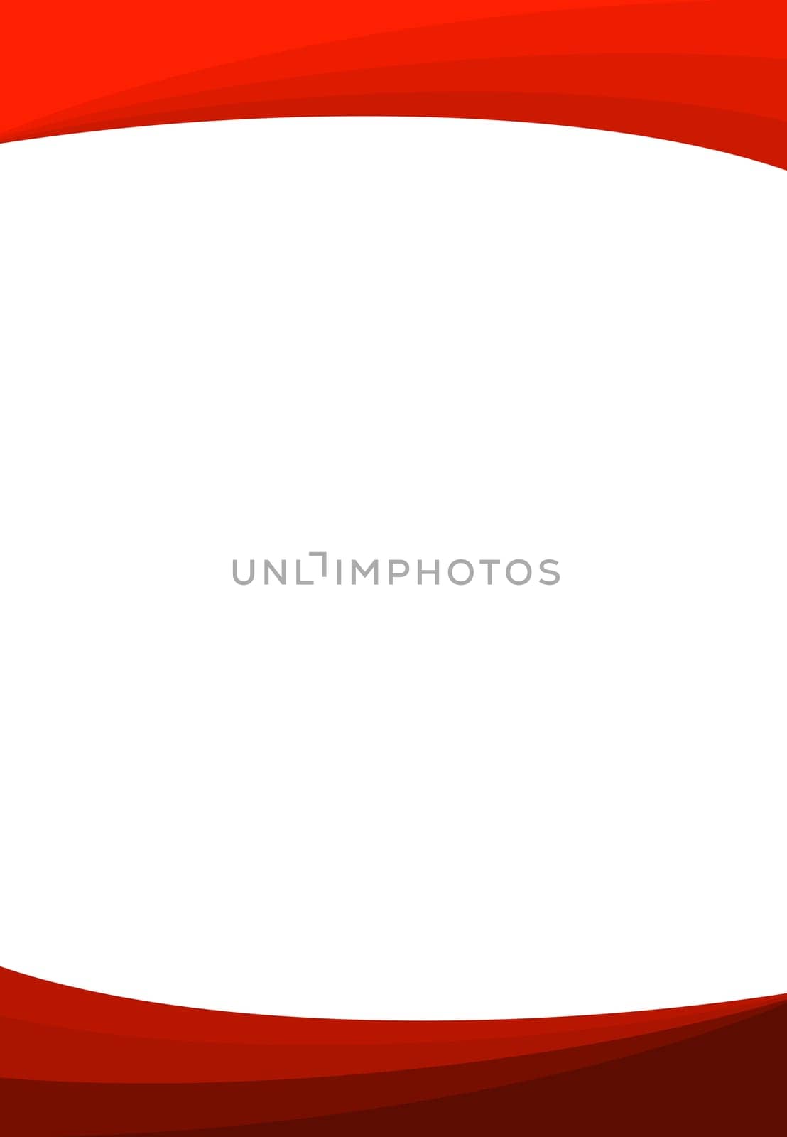 Layout or cover template - Red curve and copy space