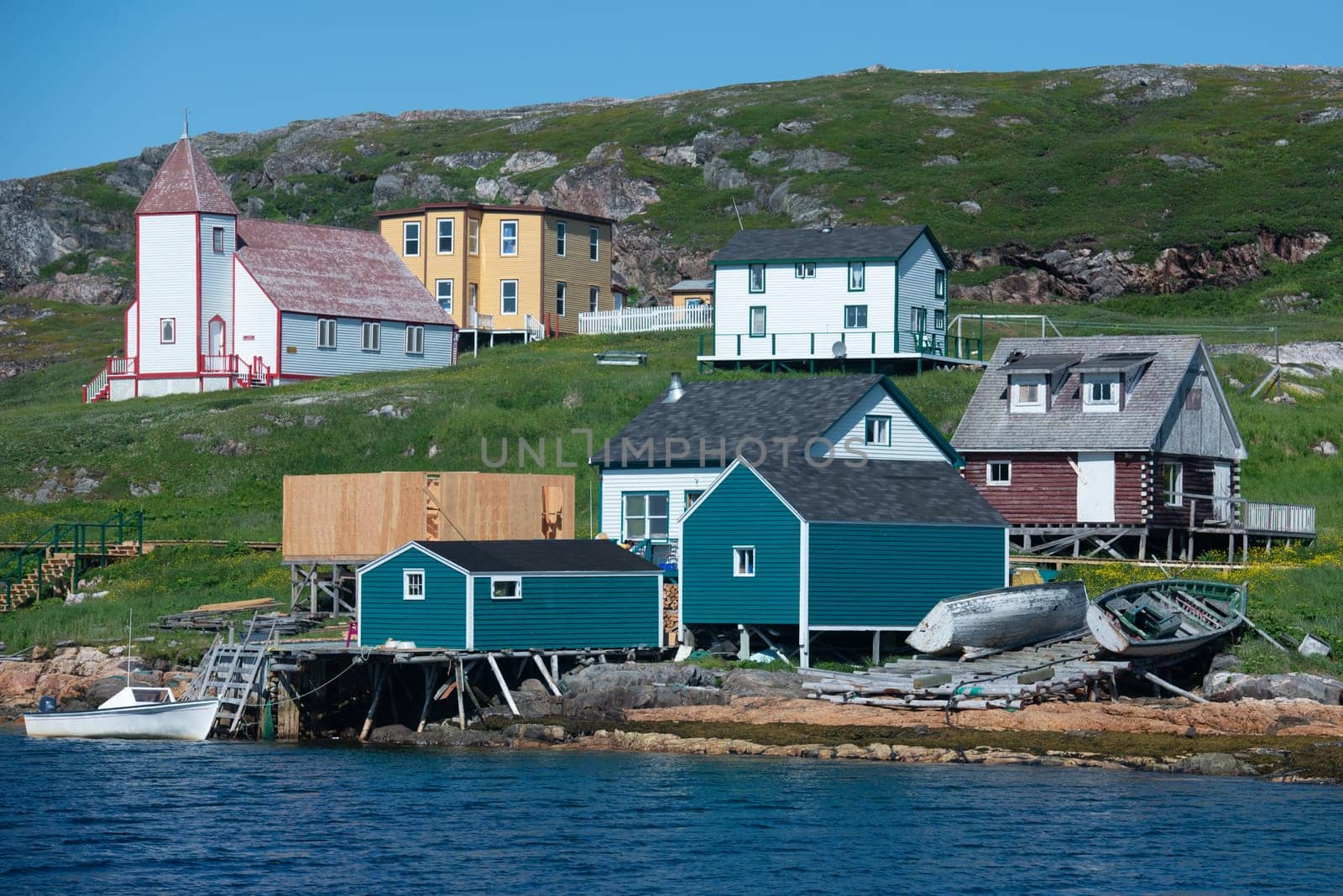 Historic fishing village of Battle Harbor Newfoundland and Labrador