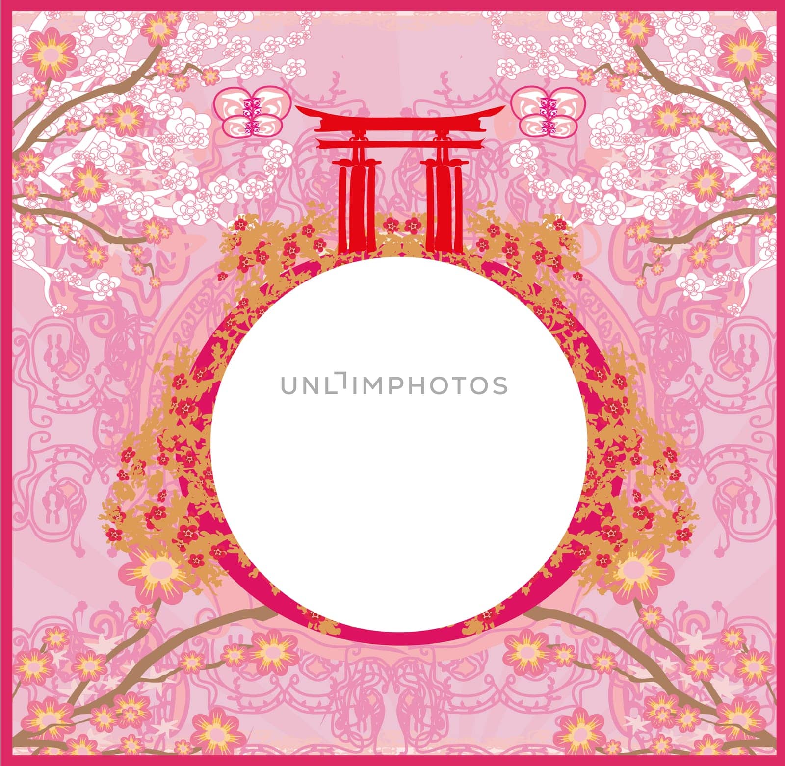 Decorative Chinese frame