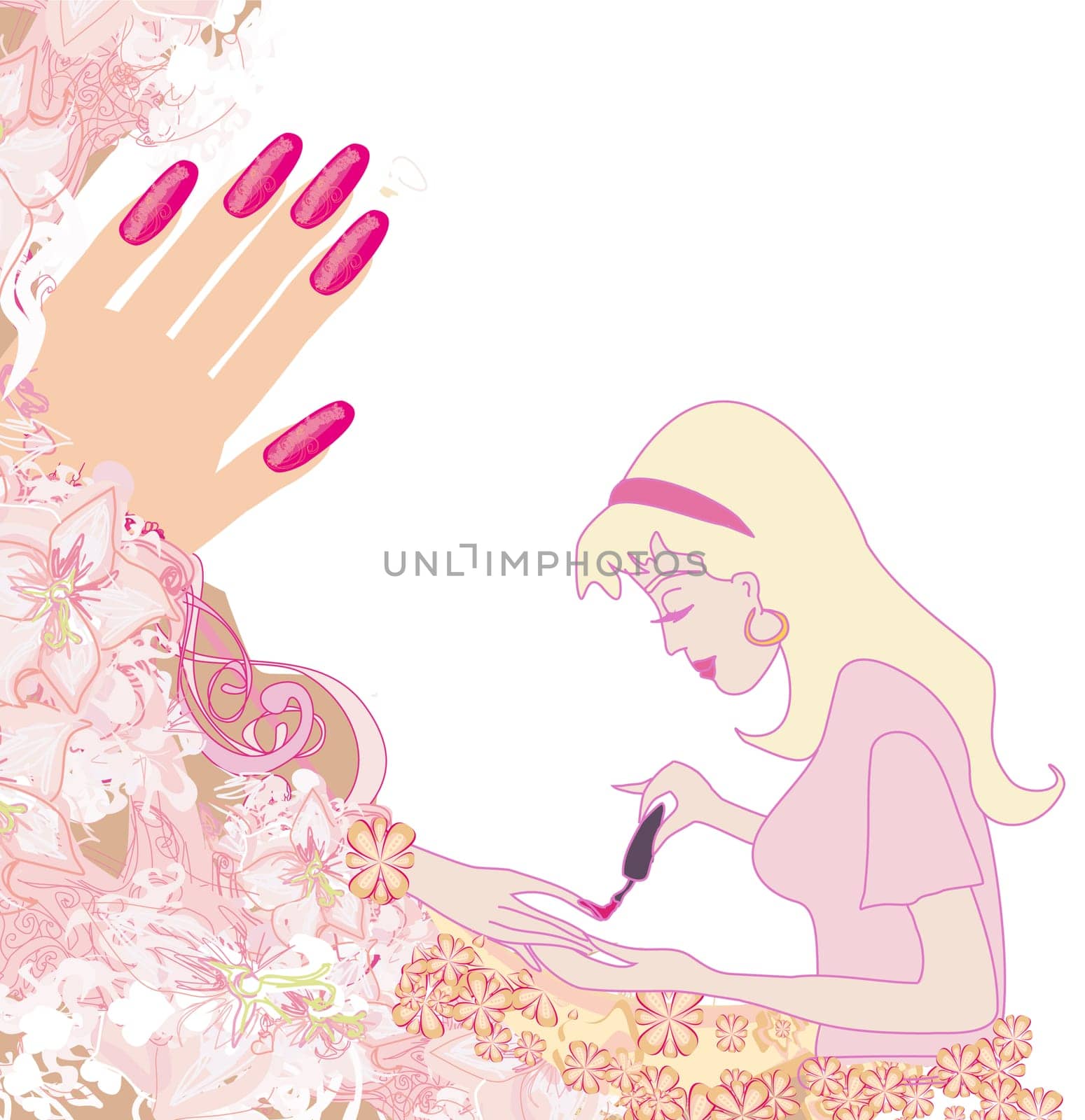 Nail Salon design poster
