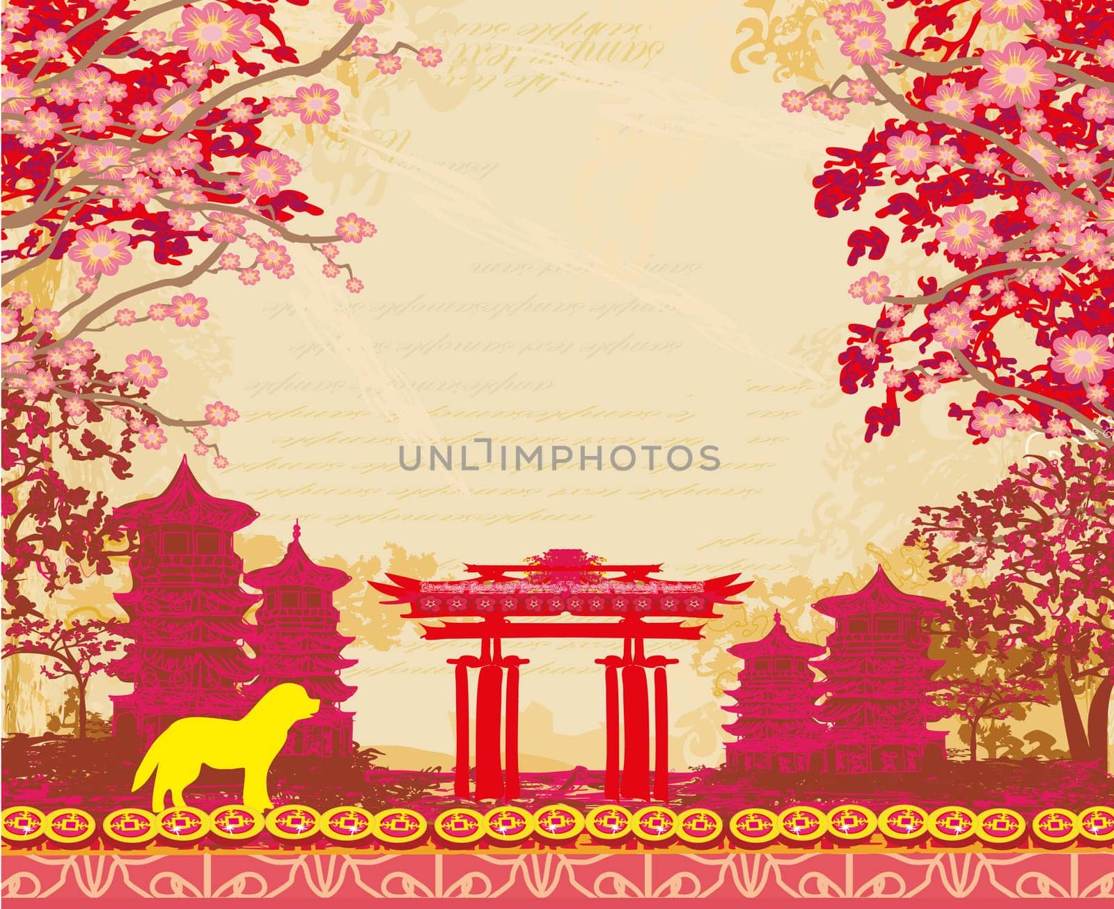 Chinese zodiac the year of Dog