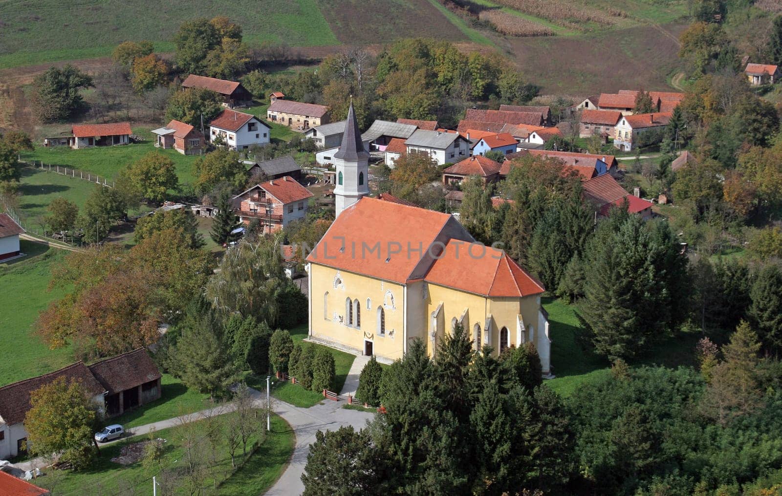 Church of the Assumption of the Virgin Mary in Glogovnica, Croatia