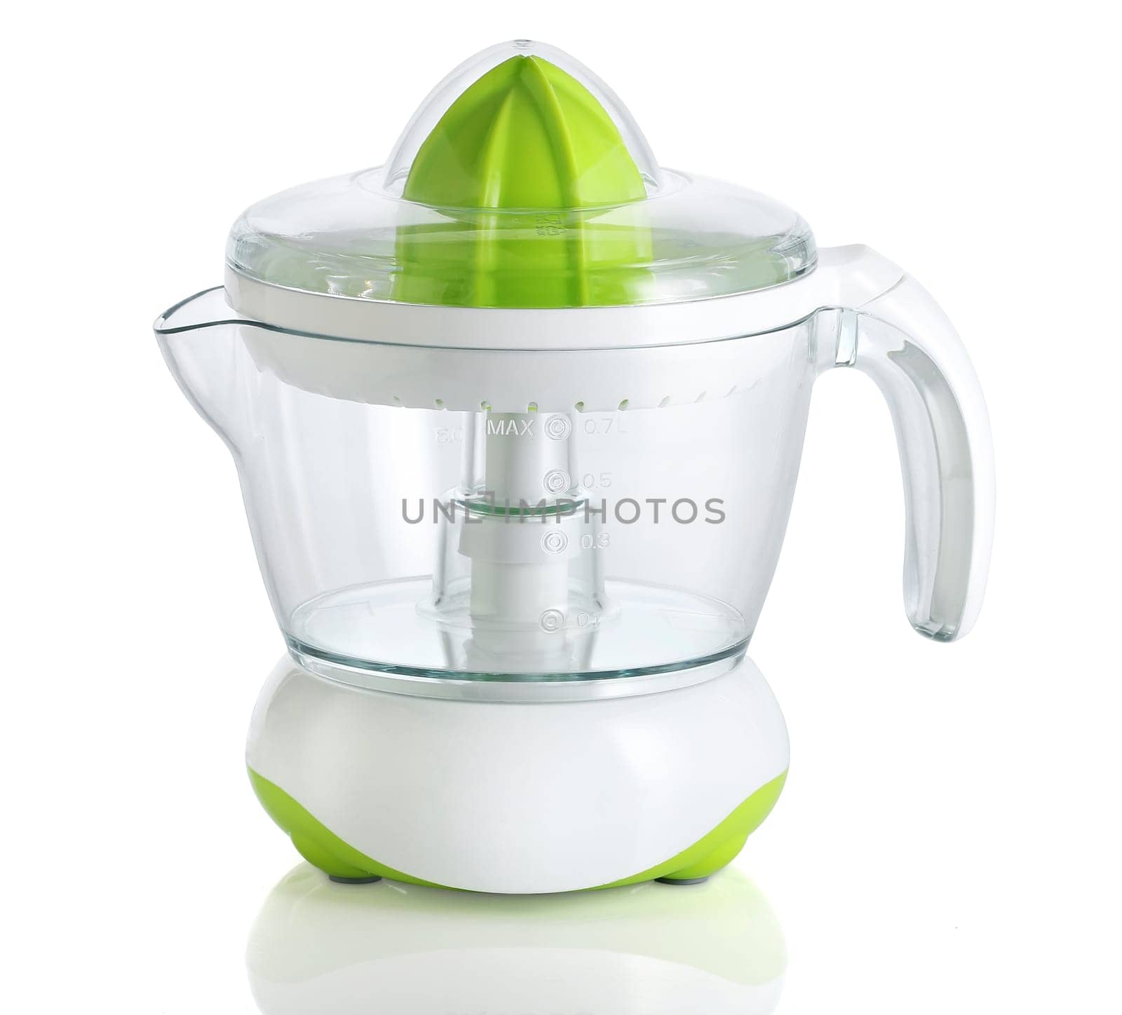 Citrus juicer isolated on white background