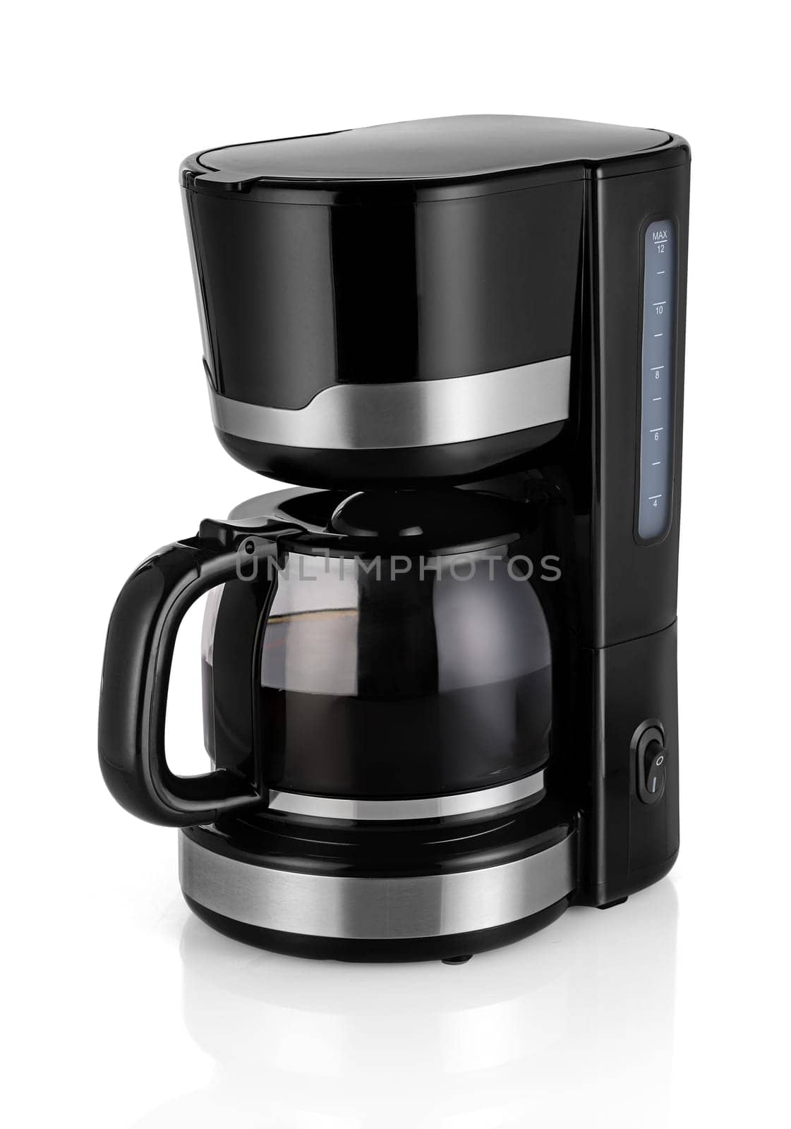 Coffee maker isolated on white background