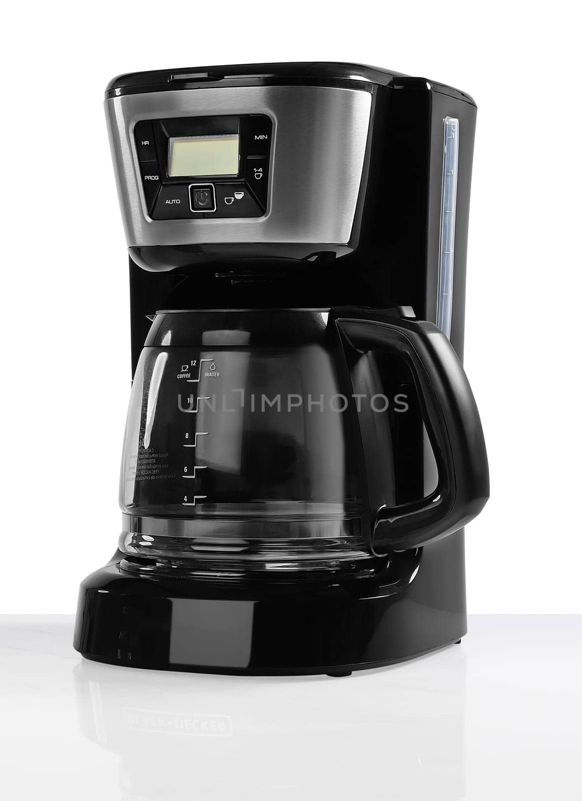 Coffee maker isolated on white background