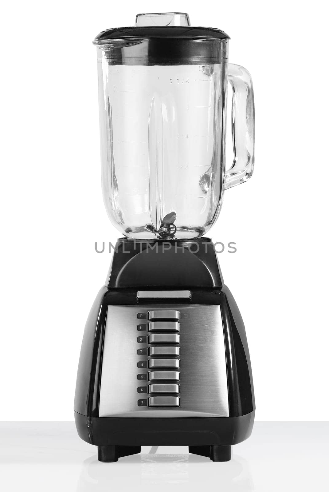Electric blender on a white background