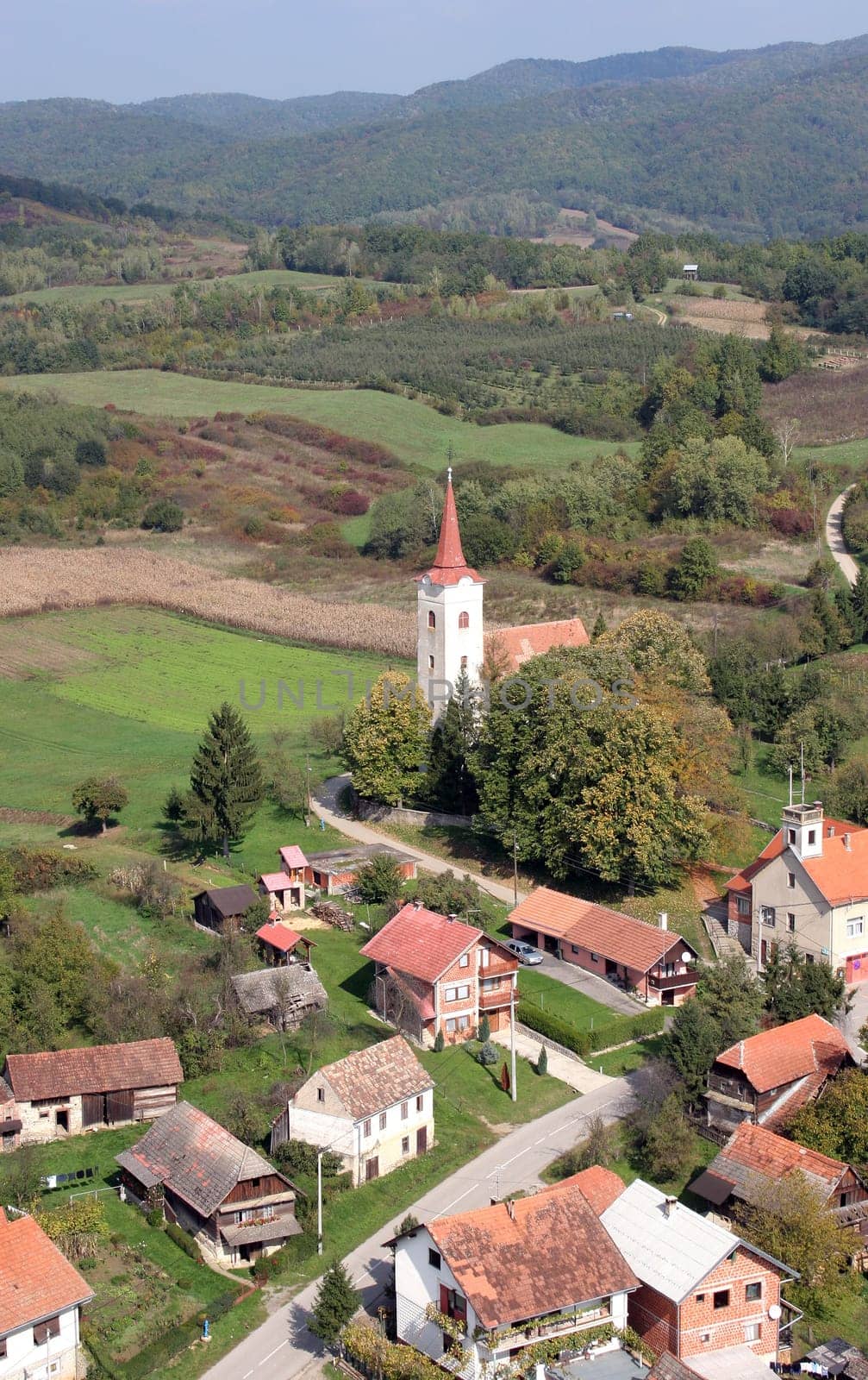 Church of Saint John the Baptist in Gornja Jelenska, Croatia