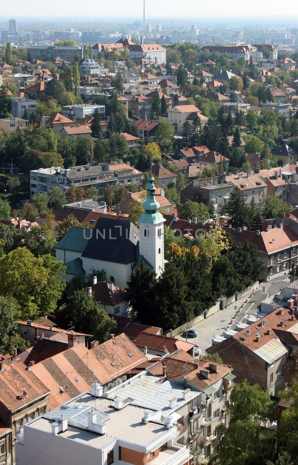 Saint John the Baptist church in Zagreb, Croatia