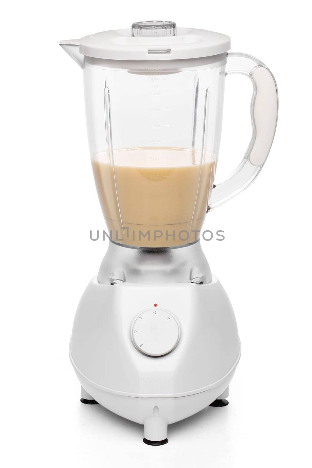 Electric blender on a white background