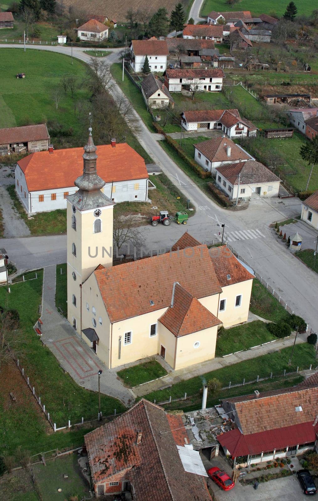 Parish Church of the Visitation of the Virgin Mary in Cirkvena, Croatia