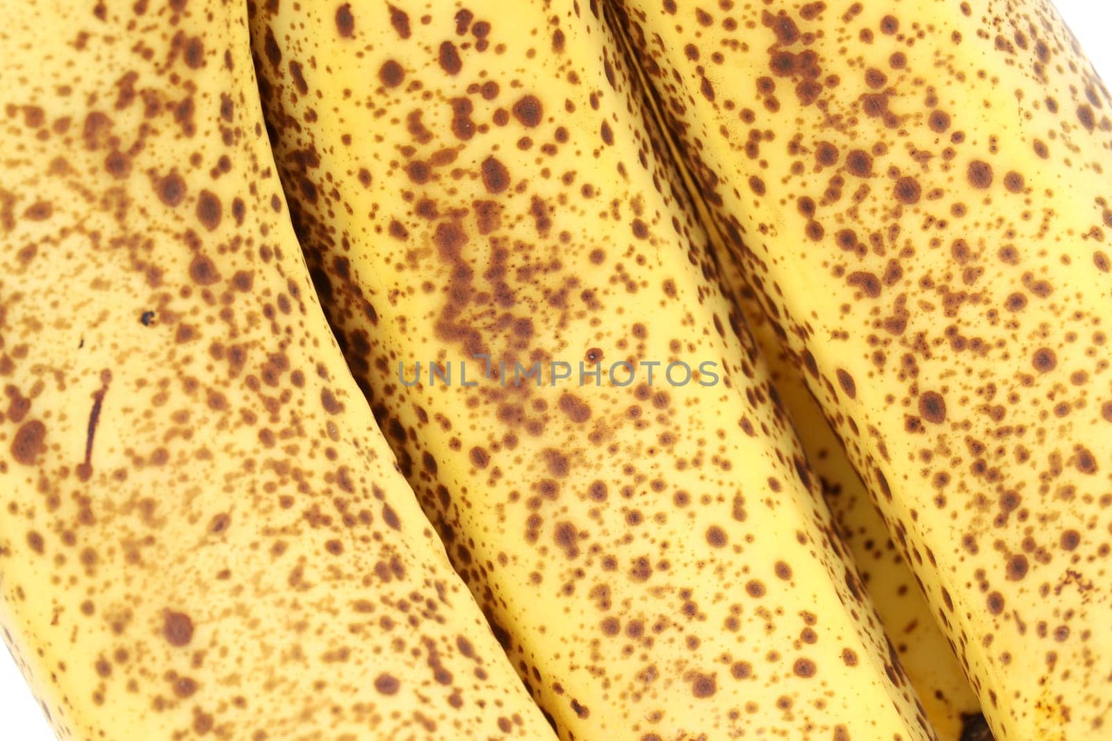 Close up of over ripe bananas background
