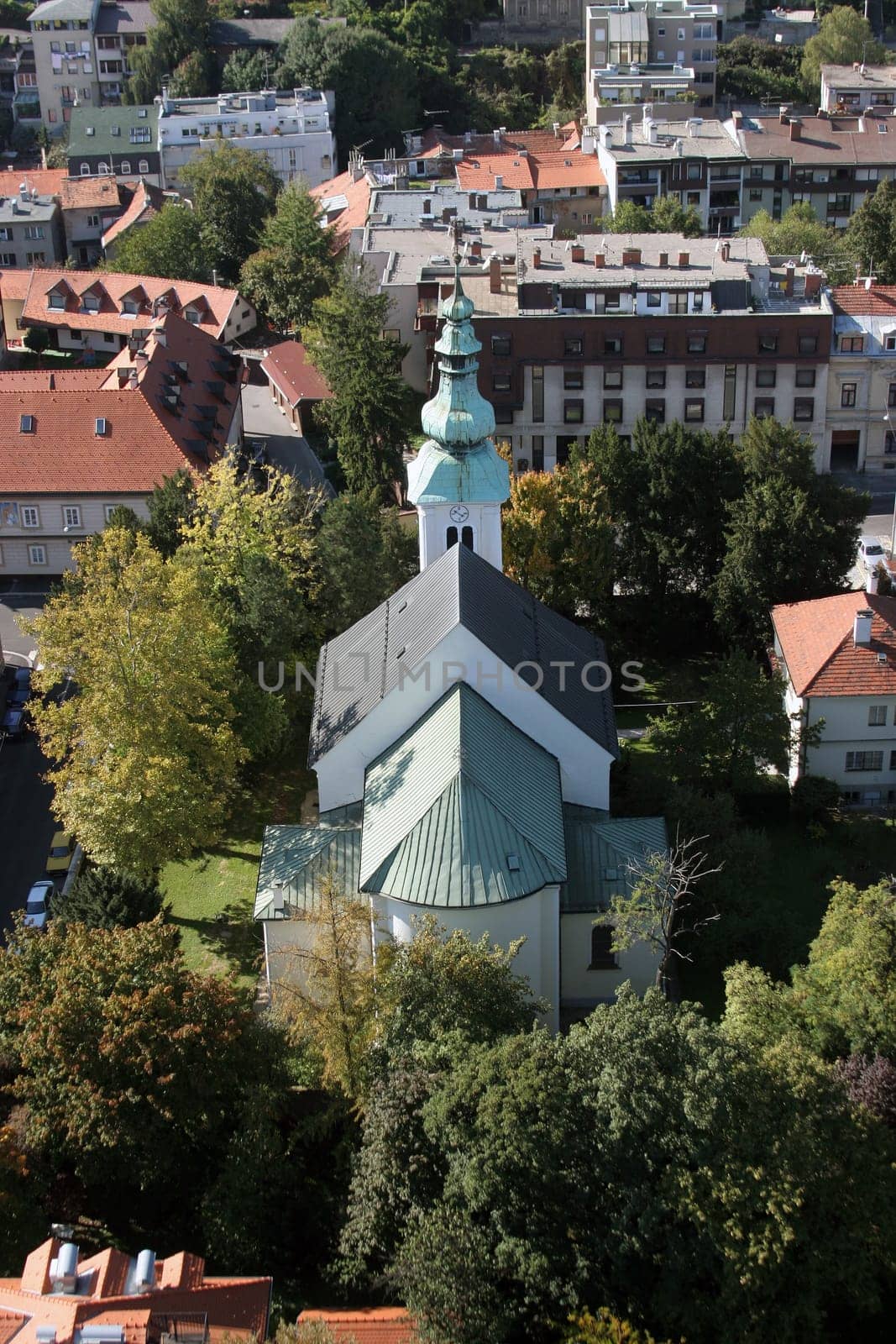 Saint John the Baptist church in Zagreb, Croatia