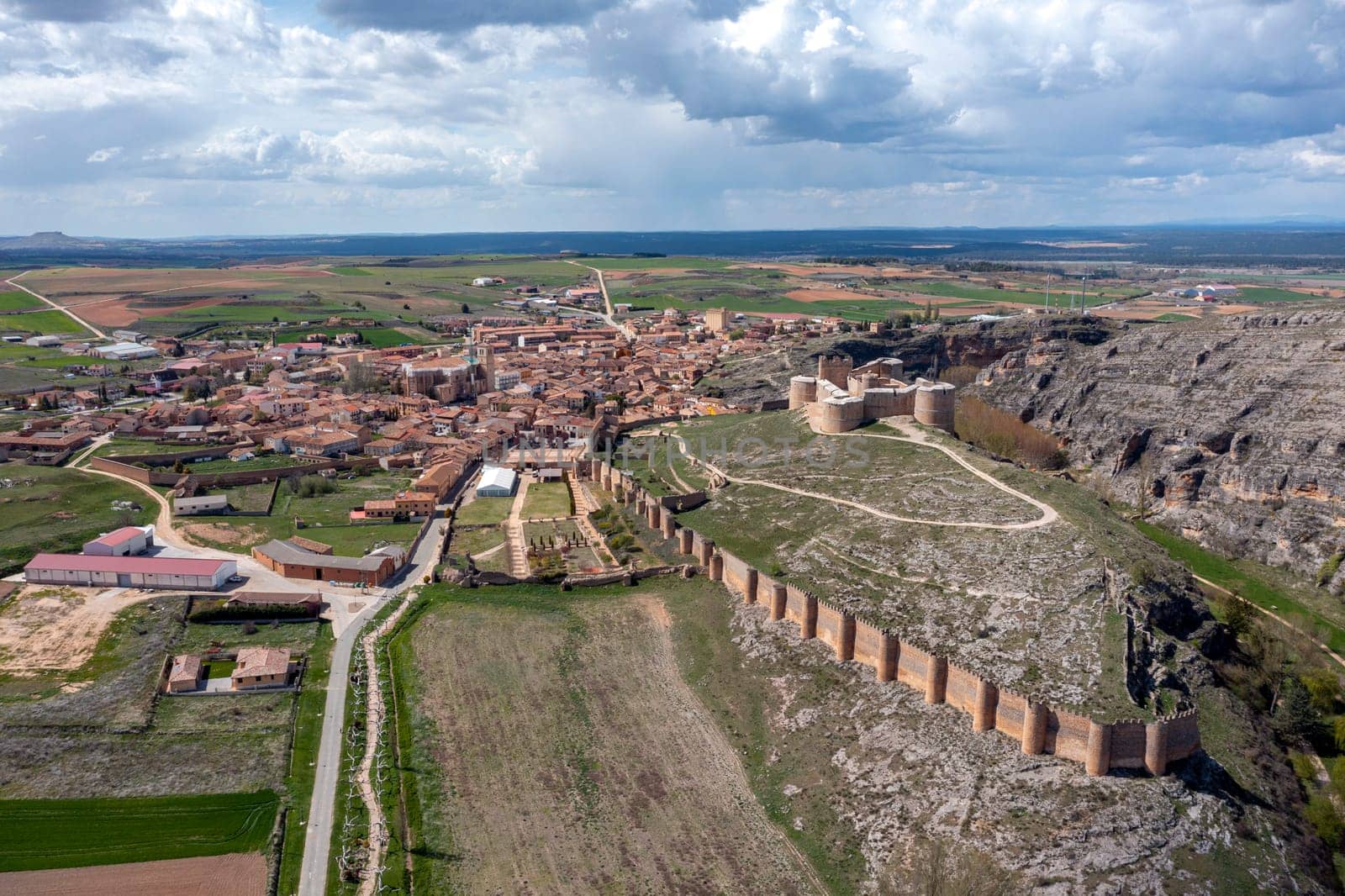 Berlanga de Duero general views of the city, Soria Province Castile and Leon Spain