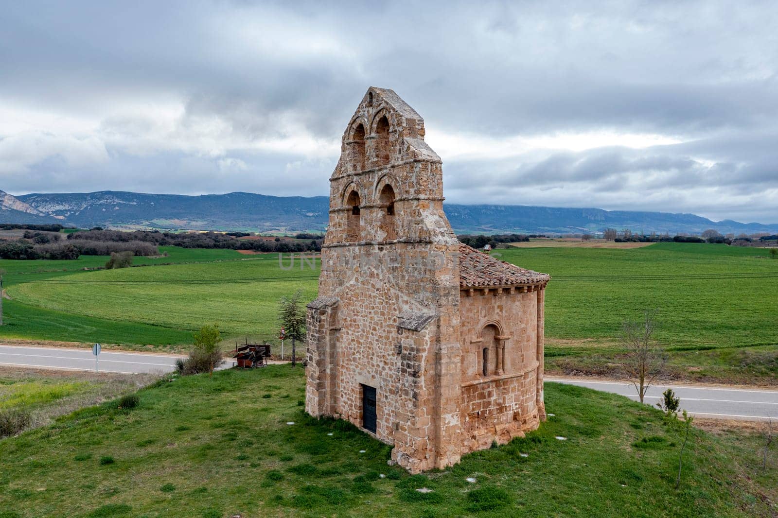 Parish Church, Ermita de San Facundo, in Los Barrios de BurebaBurgos Spain, in Romanesque style and popularly known as Sanfagun, declared an Asset of Cultural Interest in the category of Monument