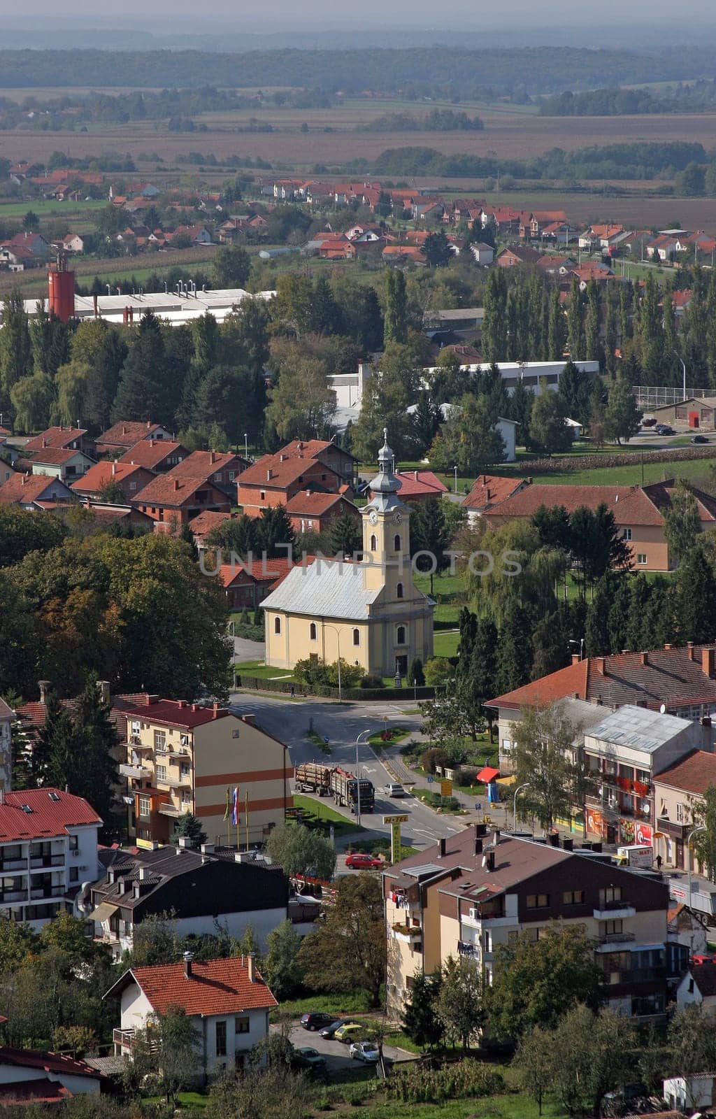 Parish church of Saint Joseph in Grubisno Polje, Croatia