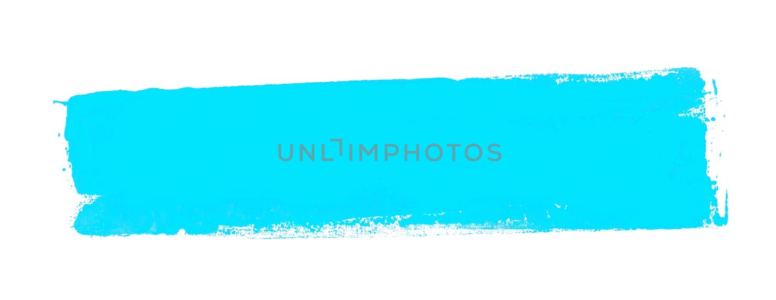 Sketch of hand drawn blue color banner